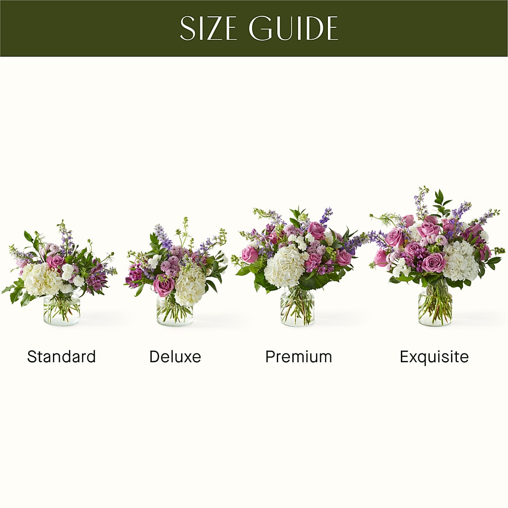 Violet Caress Bouquet – Heavenly Plants, Regina SK