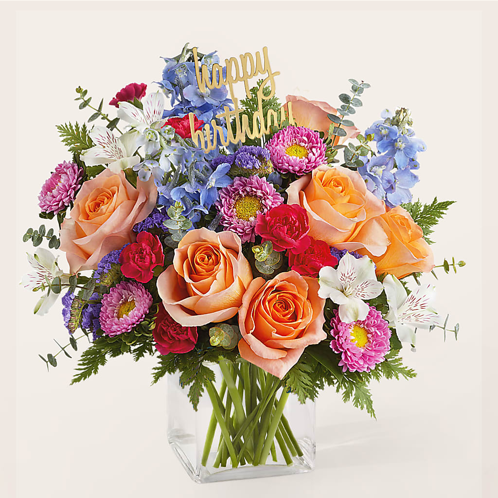 Birthday Bash Bouquet – Heavenly Plants, Regina SK