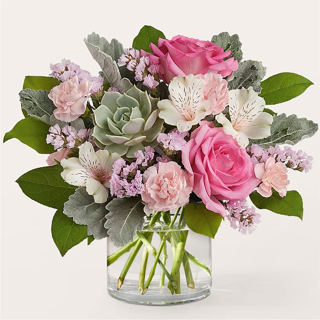 Dusty Rose Bouquet – Heavenly Plants, Regina SK