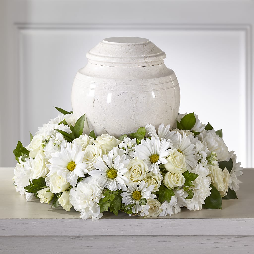 Ivory Gardens Cremation Adornment – Heavenly Plants, Regina SK