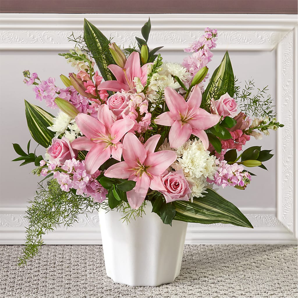 Simply Serene Floor Basket – Heavenly Plants, Regina SK