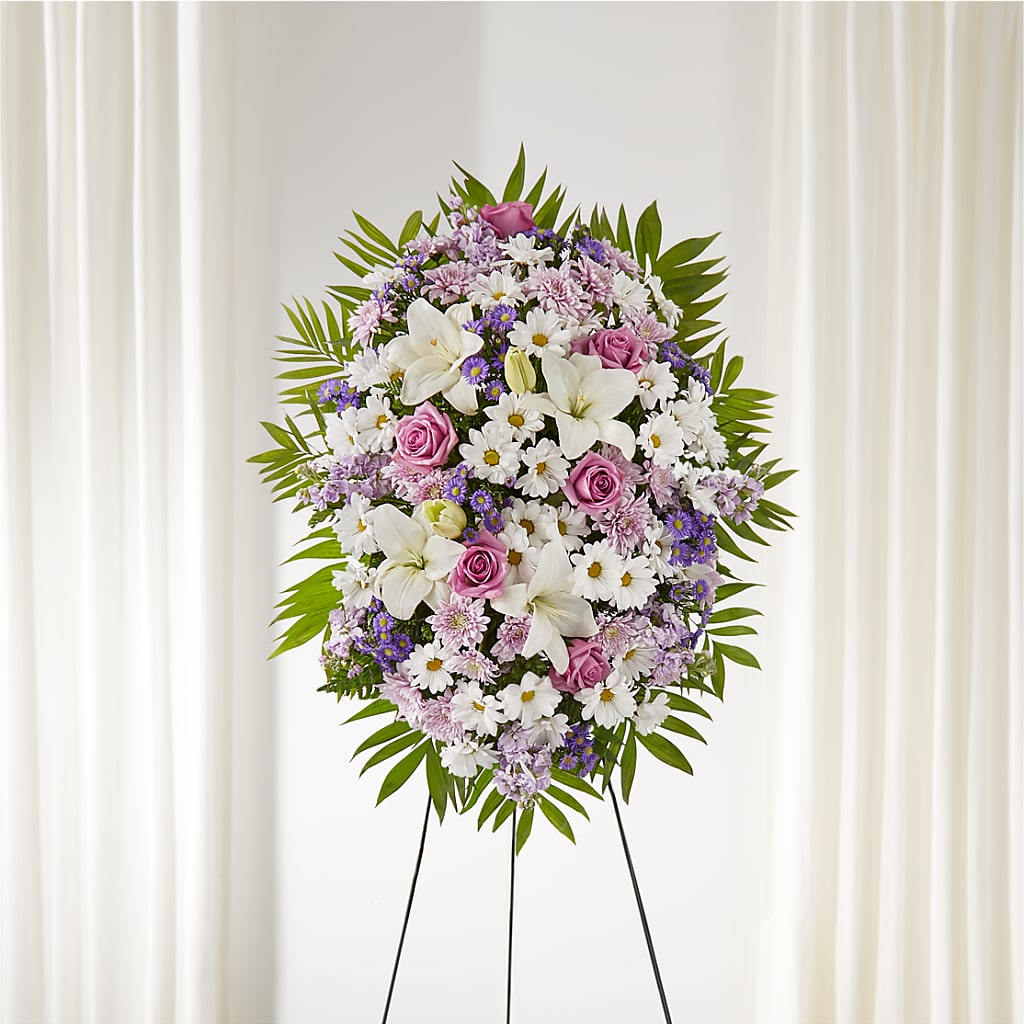Surrounded by Love Standing Spray – Heavenly Plants, Regina SK