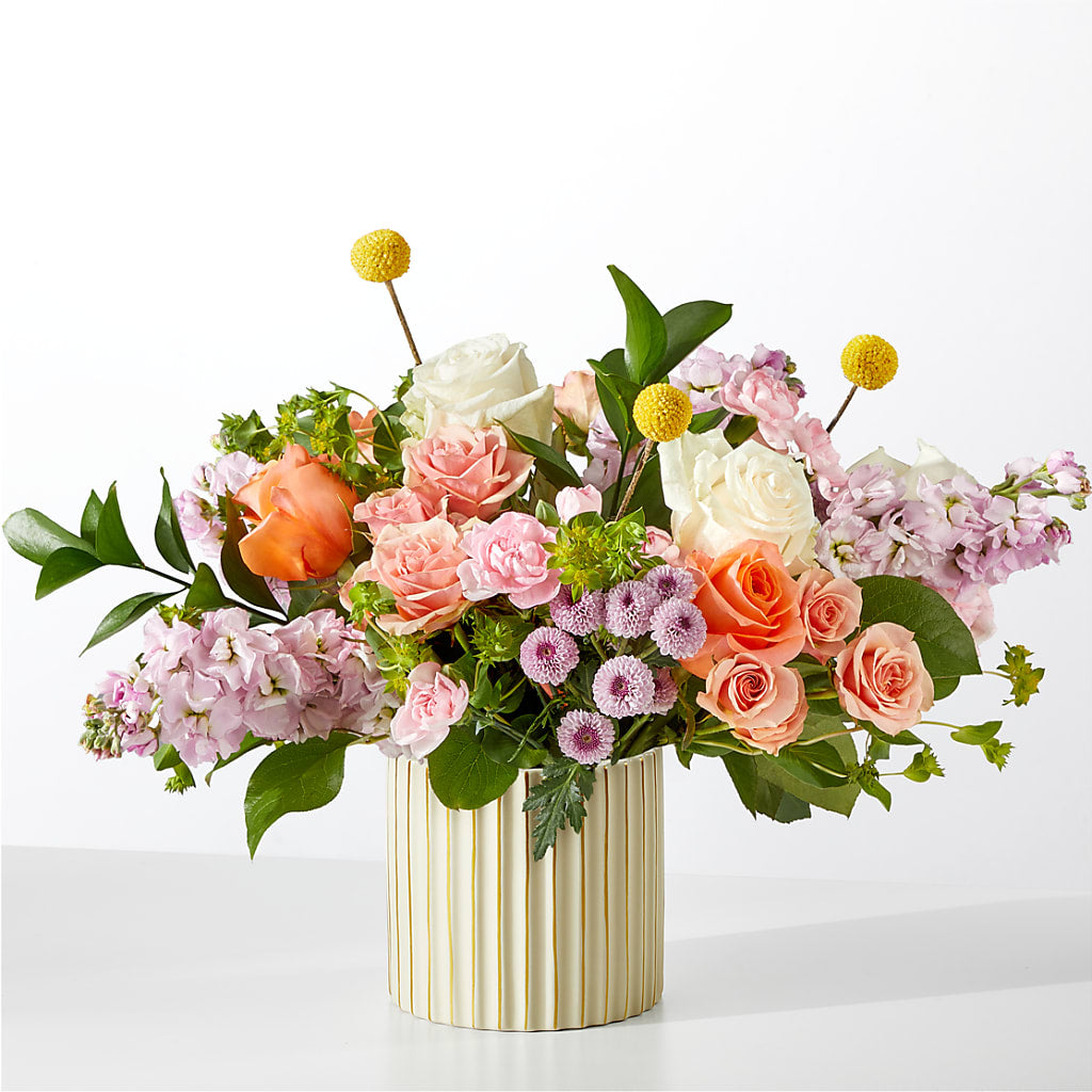 French Market Bouquet with Ivory Vase – Heavenly Plants, Regina SK