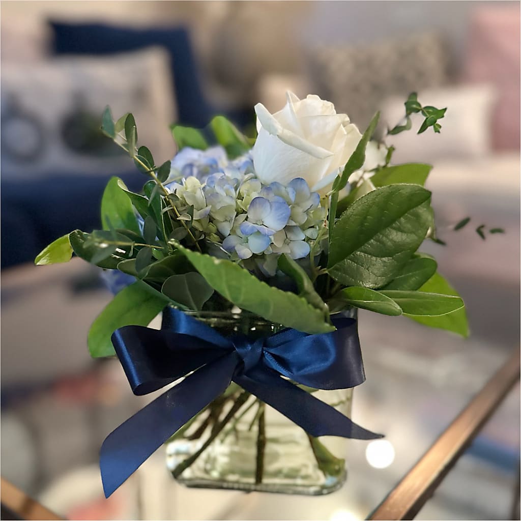 Sky Blue Delight Bouquet –  Heavenly Plants, Regina SK