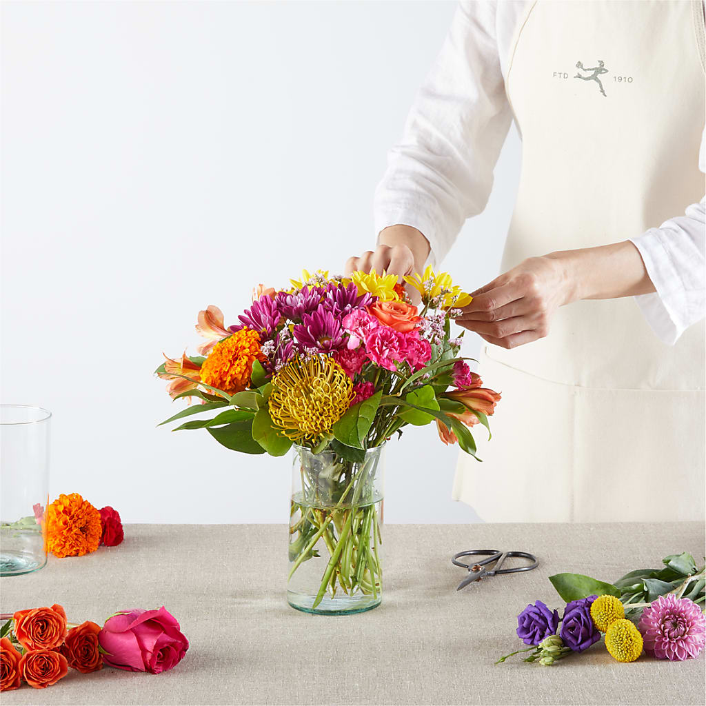 Feast of Color – A Florist Original –  Heavenly Plants, Regina SK