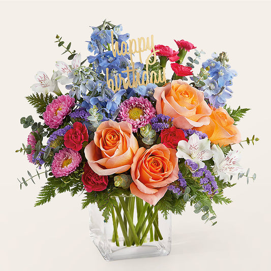 Birthday Bash Bouquet –  Heavenly Plants, Regina SK