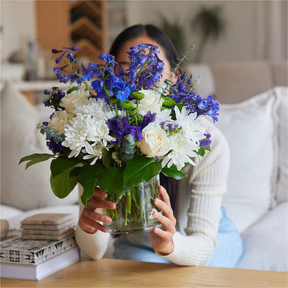 Cerulean Waves Bouquet –  Heavenly Plants, Regina SK
