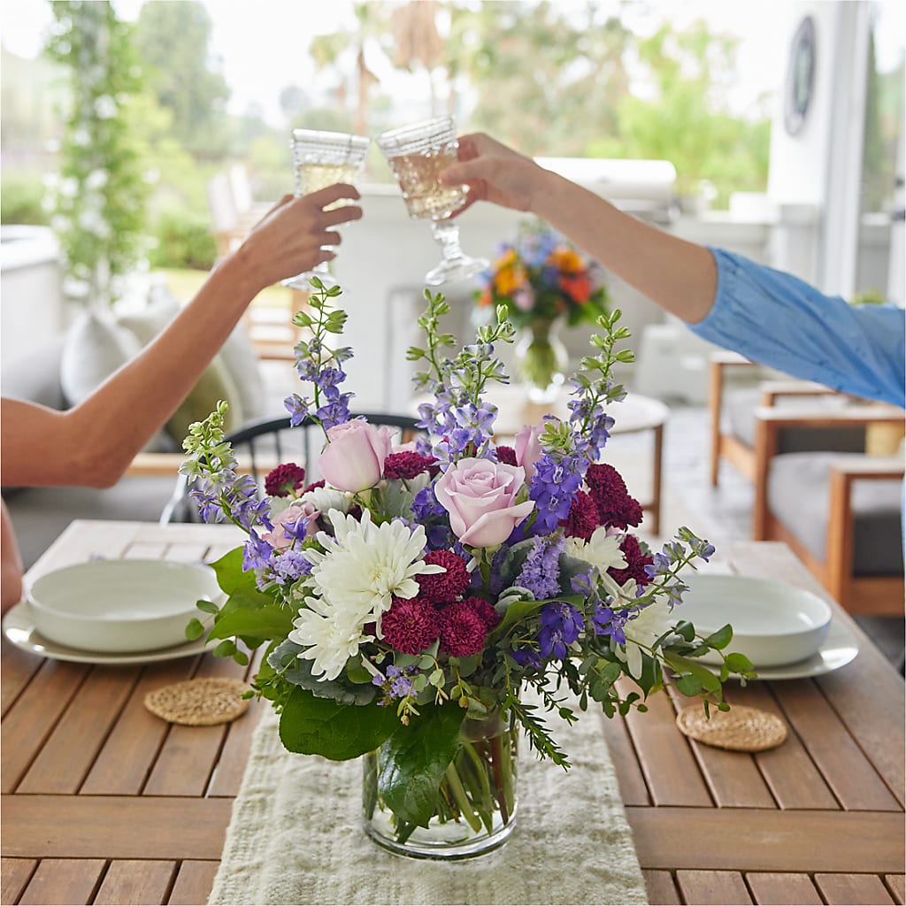 Violet Frost Bouquet –  Heavenly Plants, Regina SK