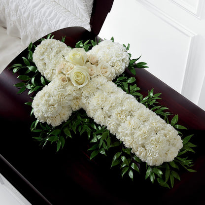 Peaceful Memories Casket Spray (Standard) –  Heavenly Plants, Regina SK