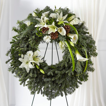Greens of Hope Wreath –  Heavenly Plants, Regina SK