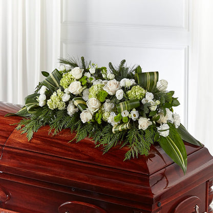 Hopeful Gesture Casket Spray –  Heavenly Plants, Regina SK