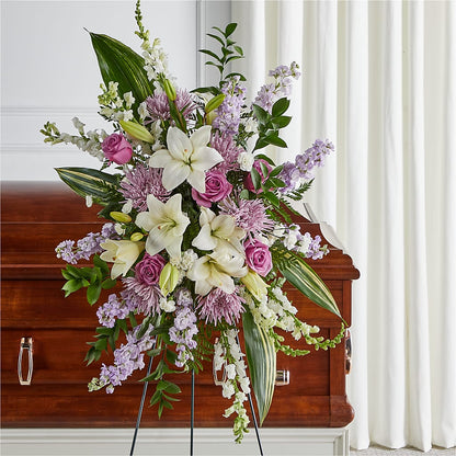 Grateful Hearts Standing Spray –  Heavenly Plants, Regina SK