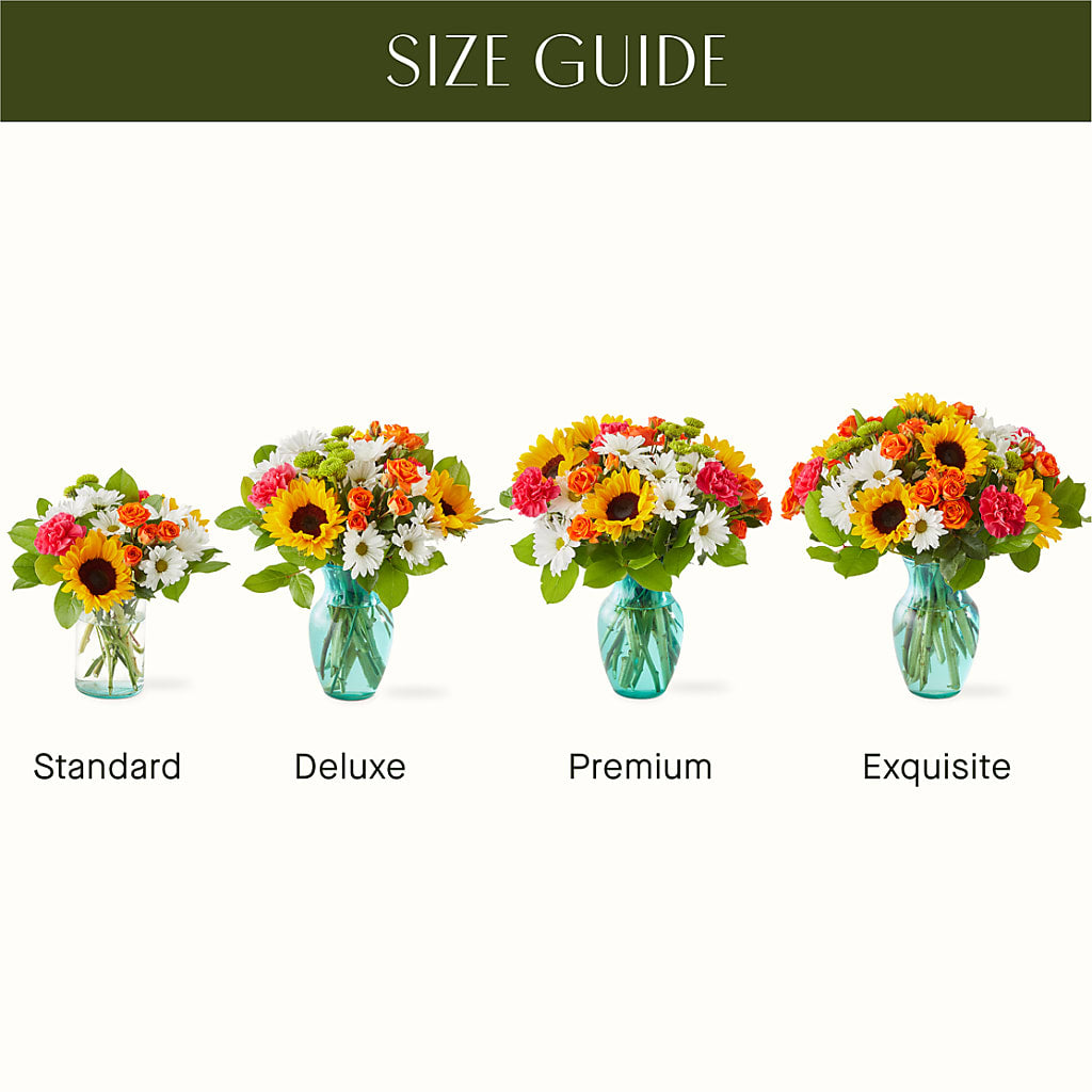 Sun-drenched Blooms Bouquet –  Heavenly Plants, Regina SK