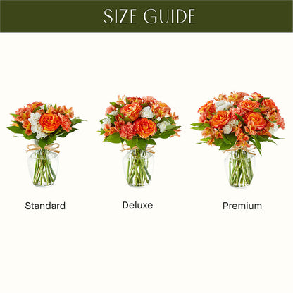 Apricot Glow Bouquet –  Heavenly Plants, Regina SK