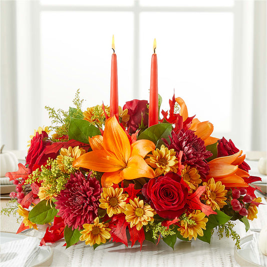 Autumn's Embrace Centerpiece –  Heavenly Plants, Regina SK