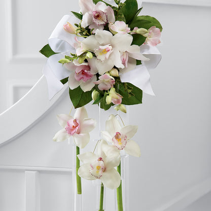Perfect Entrance Pew Arrangement –  Heavenly Plants, Regina SK