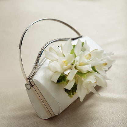 White Purse Decor –  Heavenly Plants, Regina SK